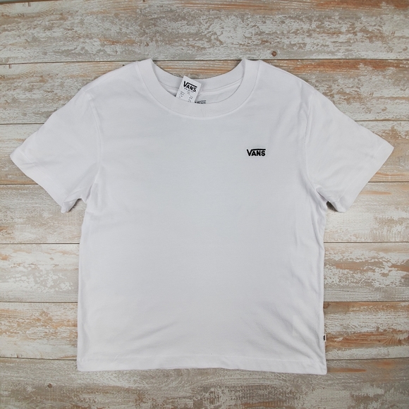 Vans Junior V Boxy Tee White - Picture 5 of 5
